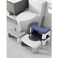 Toilet seat Thickened Home Bathroom Non-Slip Stool Ottoman Children Elderly Toilet Commode Bathroom