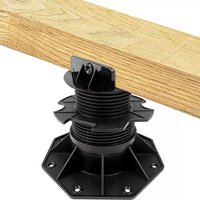 10PCS Adjustable Decking Pedestal-Riser Support Floor Leveller 60mm-140mm UK
