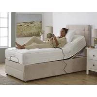 Flexisleep Eco Natural Pocket 2000 Electric Adjustable 2ft6 Small Single Bed