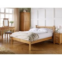 Birlea Woburn Double Oak Wooden Bed