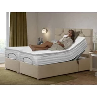 Flexisleep Gel Luxury Pocket 1000 Electric Adjustable 5ft King Size Bed 2 x 2ft6