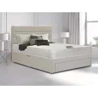 Deluxe Super Damask Orthopaedic Extra Long 4ft6 Double Bed