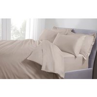 Five Star Hotel Concept Sateen Duvet Cover, Double, Latte