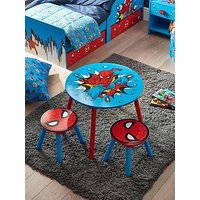 Spiderman Table &Amp; 2 Stool Set