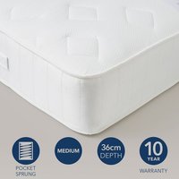 Fogarty Dreamy Comfort Memory Foam Top 1000 Pocket Sprung Mattress