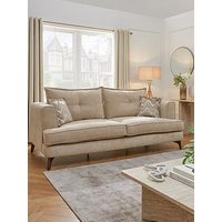 Bali Fabric 4 Seater Standard Back Sofa
