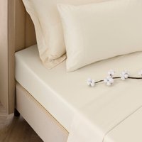 Dorma Smooth & Soft 300 Thread Count Cotton Sateen Fitted Sheet