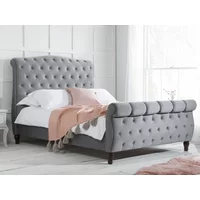Birlea Colorado 5ft King Size Grey Fabric Bed Frame