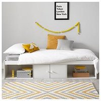 Very Home Alpha Cabin Bed With Storage And Mattress Options (Buy And Save!) - White - Cabin Bed Only