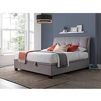 Very Home Livingstone End Lift Up Ottoman Storage Bed With Airsprung Mattress Offer (Buy &Amp; Save!) - Grey - Bed Frame Only