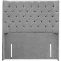 ASC Alexis Grand Lux 3ft6 Large Single Fabric Floor Standing Headboard