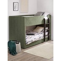 Very Home Panelled Bunk Bed With Mattress Options (Buy &Amp; Save!) - Winter Moss - Bunk Bed Frame Only