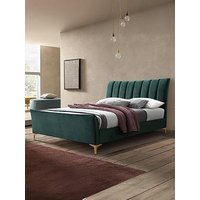 Birlea Clover Fabric Bed Frame - Green - Double