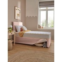 Silentnight Maxi-Store Bed With Miracoil Eco Mattress (Headboard Included) - Pink