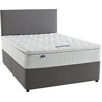 Silentnight Miracoil Eco Pillowtop Divan Bed With Storage Options - Firm