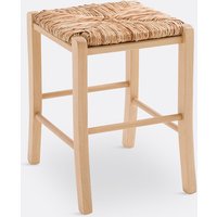 Perrine Solid Beech Farmhouse Stool