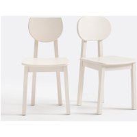Set of 2 Tribal Ash Chairs