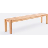 Adélita Solid Oak Bench, L200cm