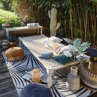 Adas Bench/Indian Bed in Wood and Rope