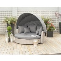 Barbados Garden Day Bed - Stone Grey
