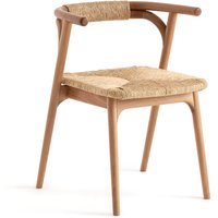 Fermyo Oak & Straw Table Armchair