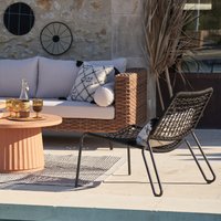 Masix Woven Cord Low Garden Chair