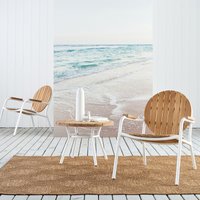 Chassagne Solid Teak & Aluminium Garden Armchair
