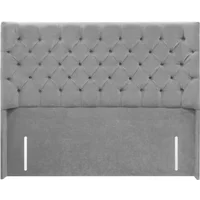 ASC Alexis Grand Lux 5ft King Size Fabric Floor Standing Headboard