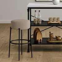 Aine Bouclé Barstool