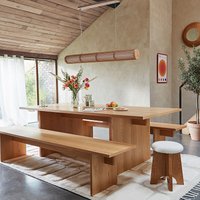 Deling Oak Veneer Bench