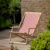 Striped Deck Chair