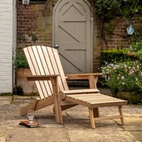Conklin Garden Lounge Chair with Footstool