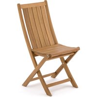 Set of 2 Palera Acacia Folding Garden Chairs