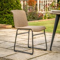 Swann Rattan Garden Dining Chairs (Set of 2)