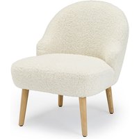 Boucle Teddy Bear Accent Chair