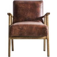 Berlin Mid-Century Armchair with Solid Wood Frame