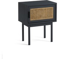 Waska Cane 1-Door Bedside Table