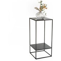 Hiba Two-Tier Metal Side Table