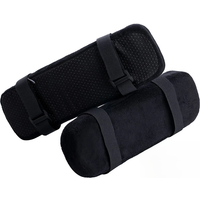 1/2Pcs Smelov Office Chair Parts Arm Pad Memory Foam Armrest Cover Cushion Pads For Home Office