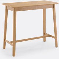 Lombard Oak Veneer Extendable Bar Table (Seats 4-6)