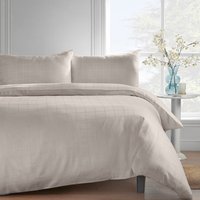 Catherine Lansfield Woven Check Fitted Sheet
