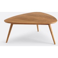 Quilda Vintage Style Oak Coffee Table