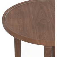 Magosia Solid Walnut Side Table