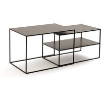 Hiba Set of 2 Steel Nesting Coffee Tables