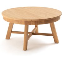Zebarn Round Solid Oak Coffee Table