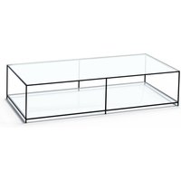 Sybil Rectangular Tempered Glass Coffee Table