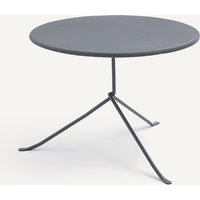 Joy Side Table in Perforated Iron, H34cm