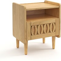 Malu Vintage Oak Bedside Table