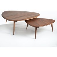 Théoleine Large Coffee Table in Solid Walnut
