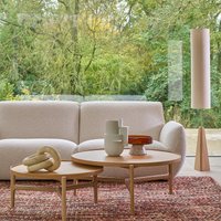 Alyasa 94cm Diameter Oak Coffee Table